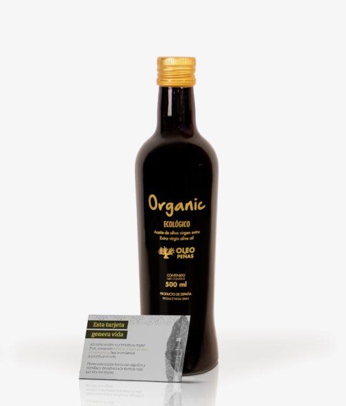 Aceite de Oliva Virgen Extra Oleopeñas Organic Ecológico 500 ml