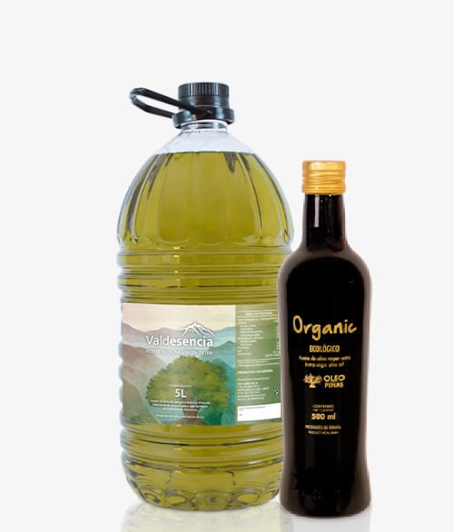 Pack Virgen Extra 3x5L + Ecológico 500ml