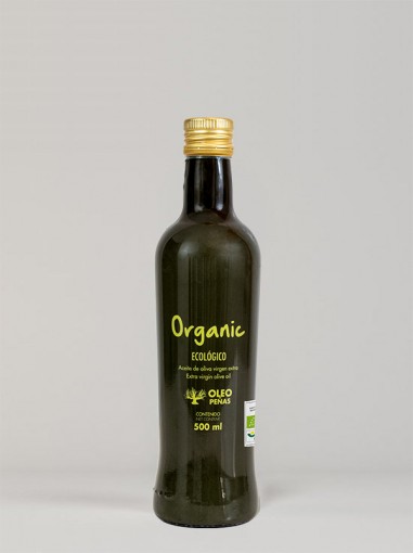 Aceite de Oliva Virgen Extra Oleopeñas Organic Ecológico 500 ml (Caja de 3 unidades)